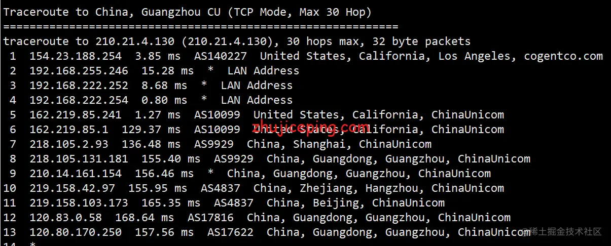hncloud：美国洛杉矶机房CN2线路独立服务器测评，去程骨干大带宽考虑防御，回程CN2+AS9929