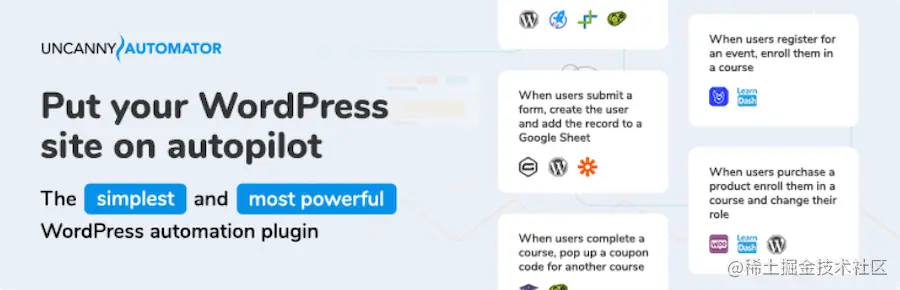 Uncanny Automator plugin.