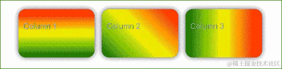 更复杂的线性渐变背景混合