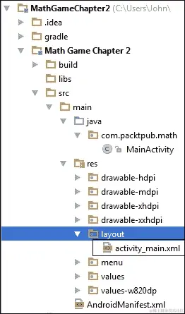 使用 Android Studio 可视化设计师