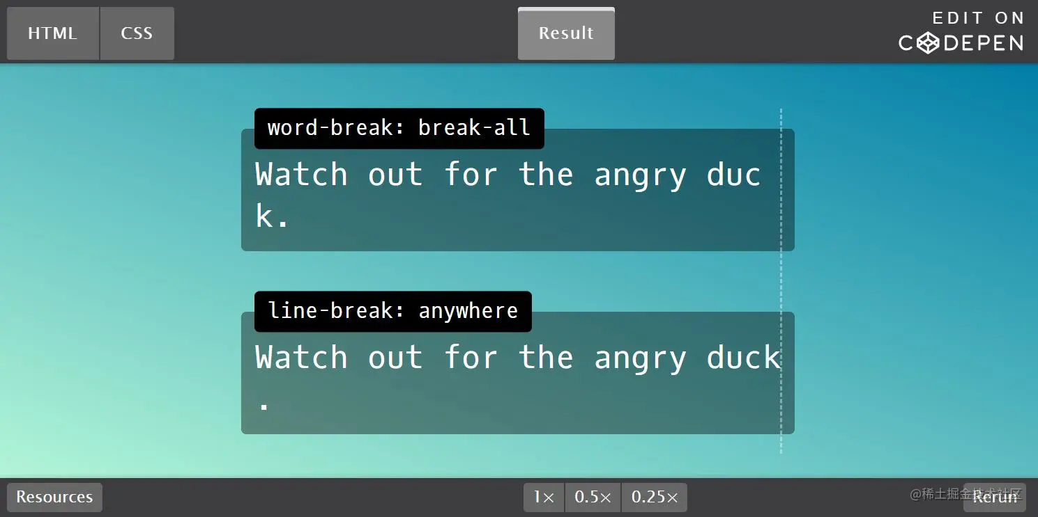 深入研究文本换行和分词