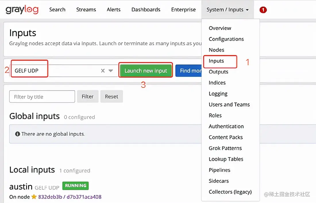 SpringBoot接入轻量级分布式日志框架（GrayLog）
