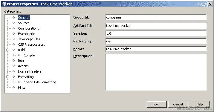 创建 Maven Web 应用程序项目