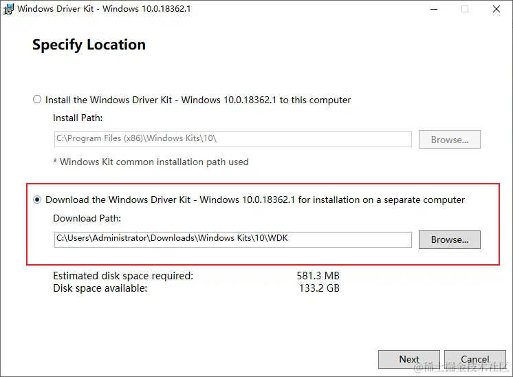 无法找到 WindowsKernelModeDriver10.0 的生成工具下载 Windows 驱动程序工具包 (WD 掘金