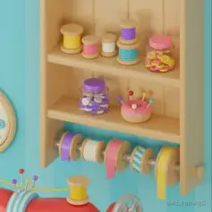 【Blender教程】在Blender中制作卡通版缝纫机 - 瑞云渲染