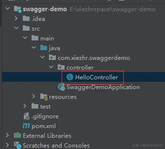 新建Hellocontroller