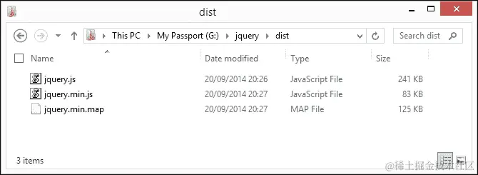 从 Git 定制 jQuery 的下载