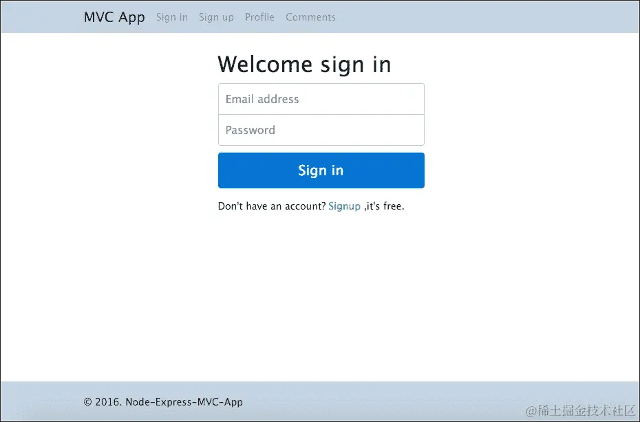 为登录、注册和个人资料添加模板