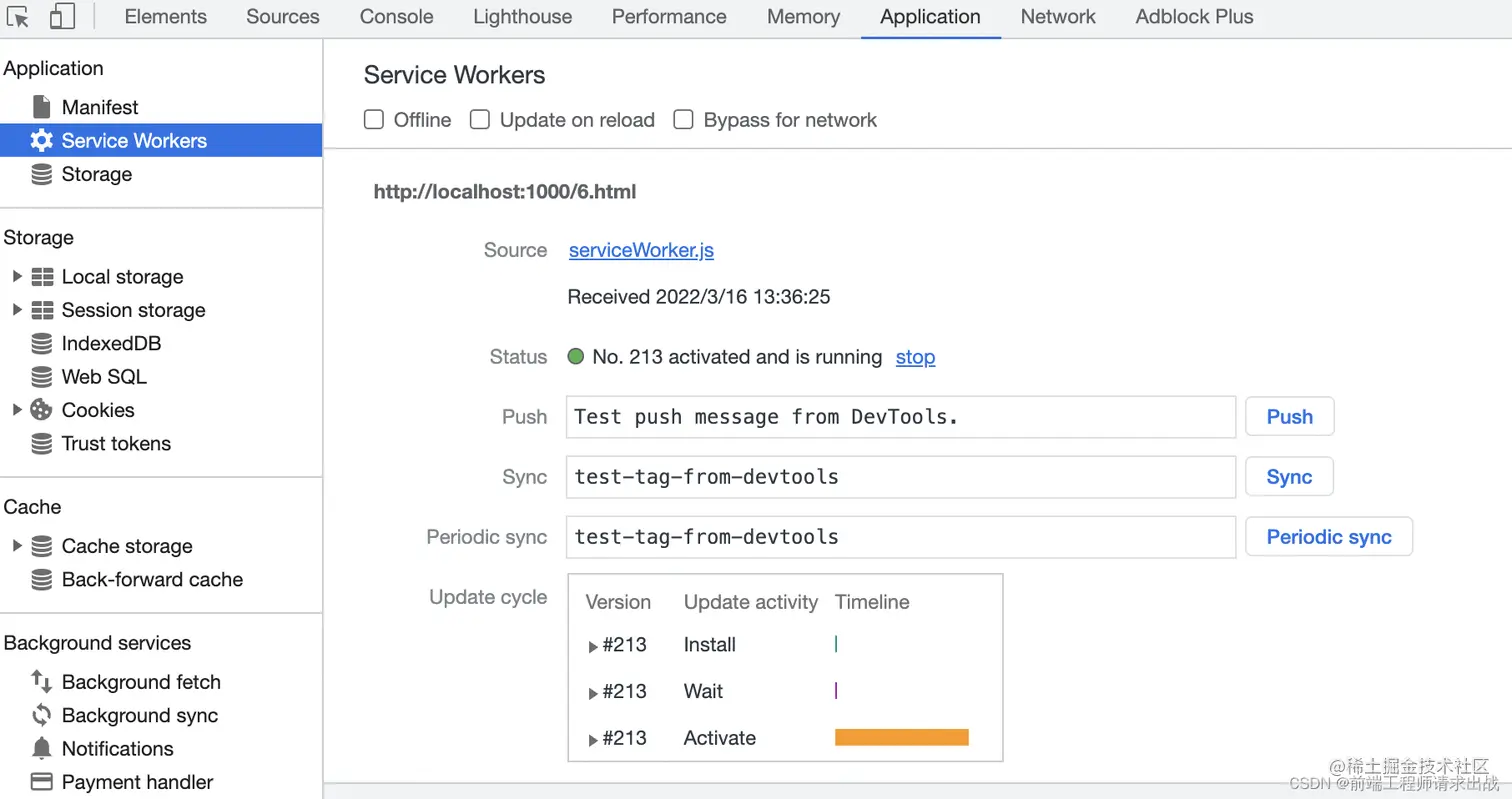Service Workers