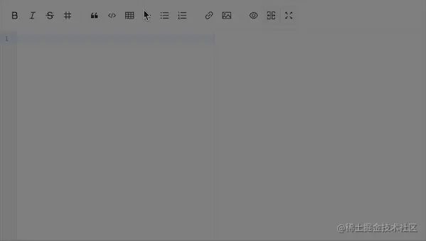 支持行级同步滚动的 markdown 编辑器