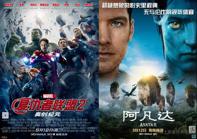 《复仇者联盟2：奥创纪元》、《阿凡达》 - 瑞云渲染