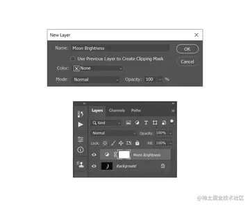 creating new levels adjustment layer