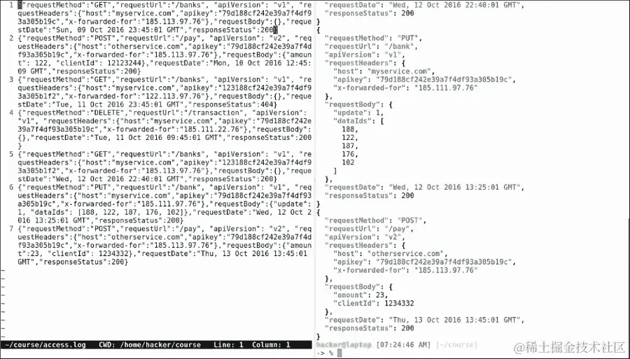 JSON jamming in the new age