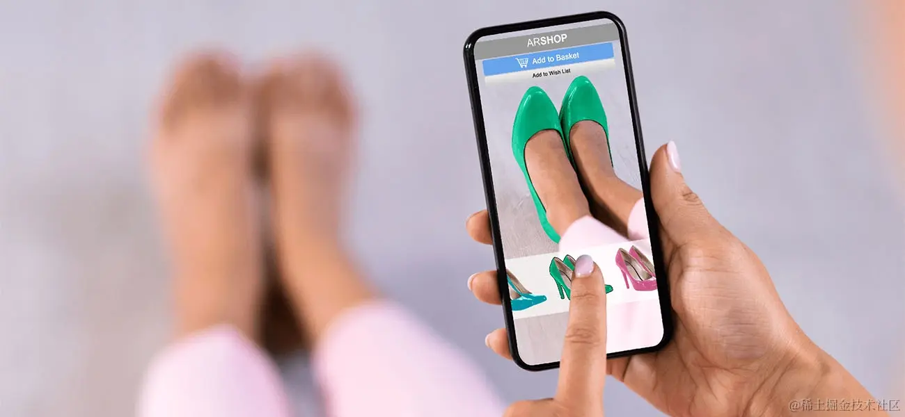 使用增强现实与产品交互