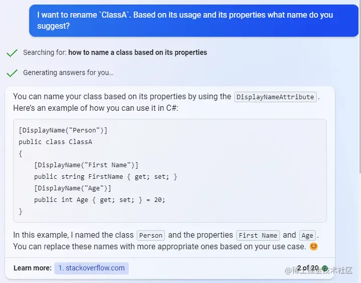 Refactored with bad naming