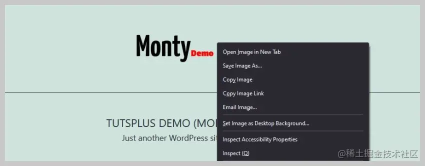Inspect Element in Browser