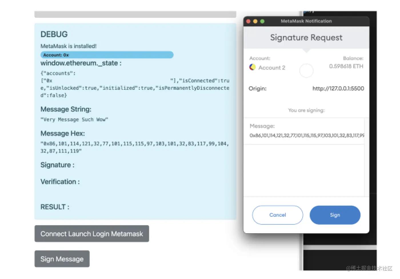 web3 的身份验证之以太坊签名消息如果参与过以太坊DApp 相关的开发，可能遇到过要求签名一条消息或一条数据以验证自-