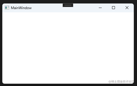 WPF项目空白窗口