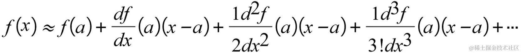 图 11.29：泰勒级数