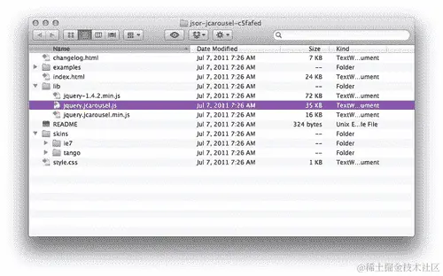 执行操作 — 创建基本走马灯
