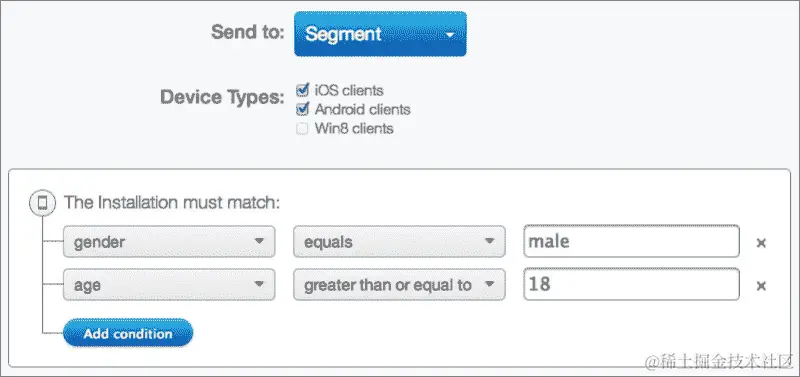 使用 Parse 的推送通知