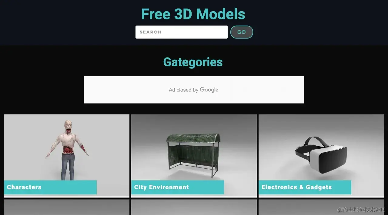 图片来自 3DModelsCC0