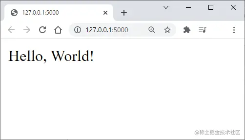 Creating a Minimal Flask Application