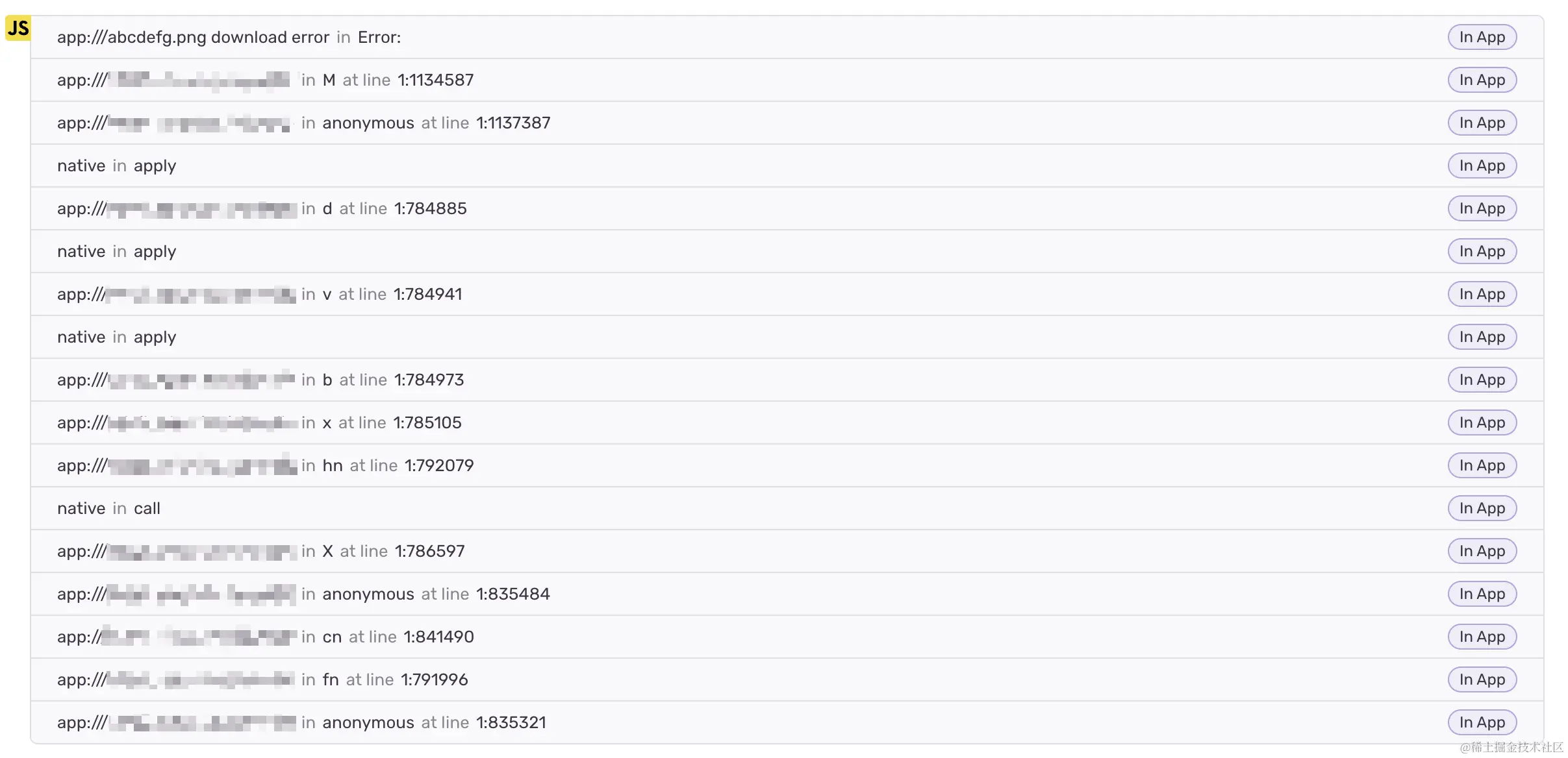 混淆压缩后的代码的调用栈