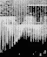 一个人说“否”时的 16,000 个音频样本的可视化。