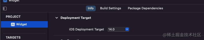 OC project compiling error while creating iOS 14 Widget - Moment For ...