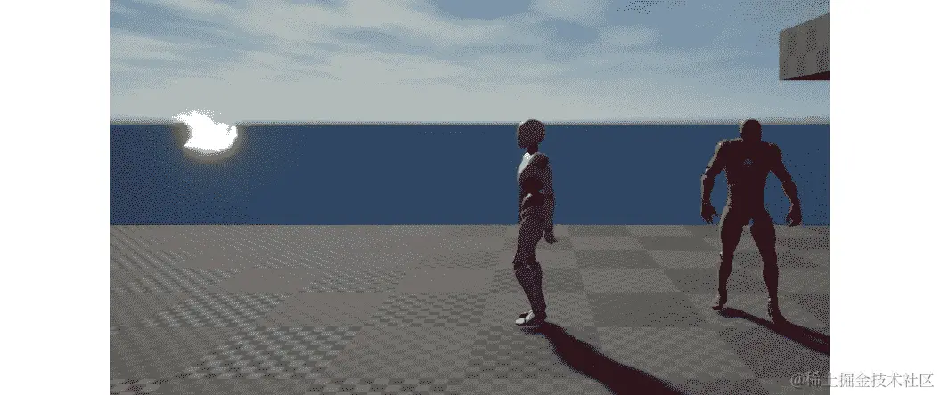 图 14.24：玩家抛射物现在在飞行时有了 VFX 和 SFX