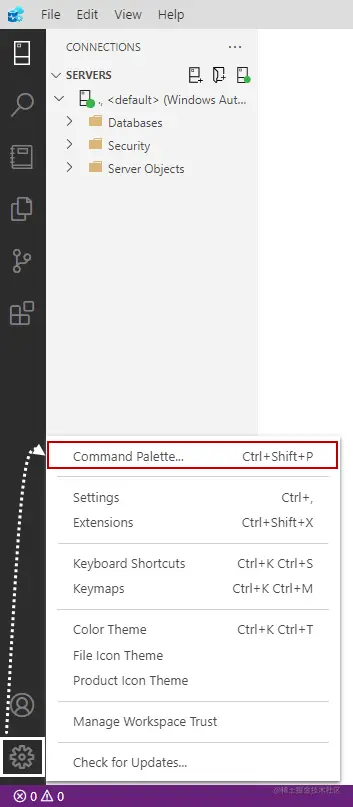 Setting of the Azure Studio