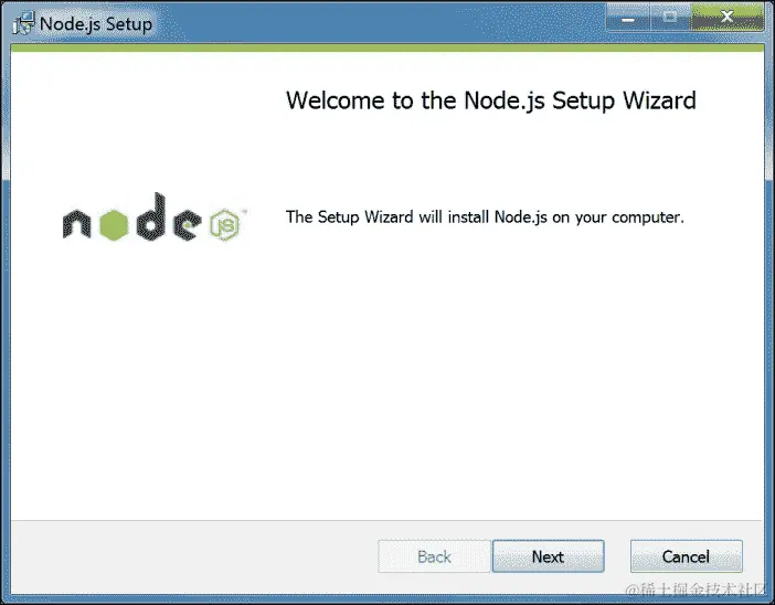 在 Windows 上安装 Node.js