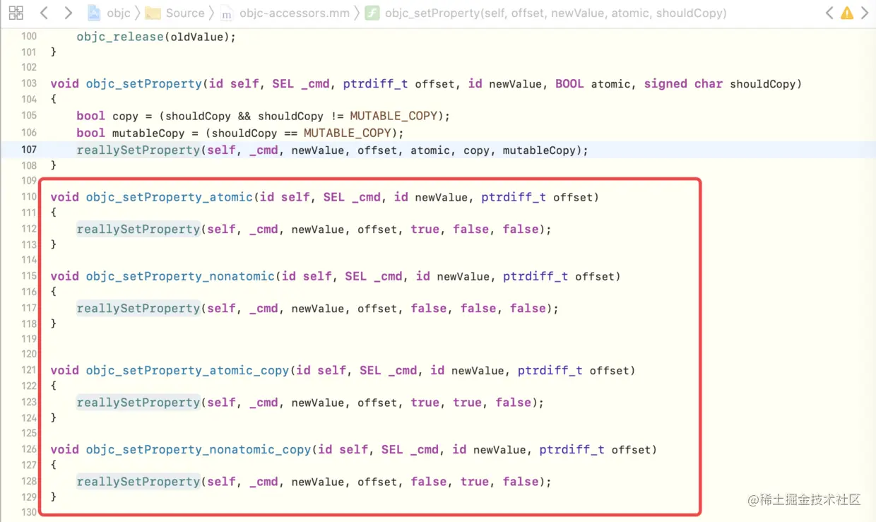 对应的objc-781源码