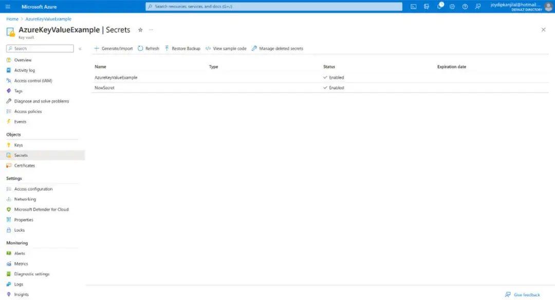 如何在 .NET Core 中使用 Azure Key Vaul - 墨天轮