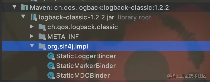 logback的StaticLoggerBinder