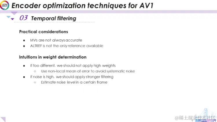 AV1编码器优化技术