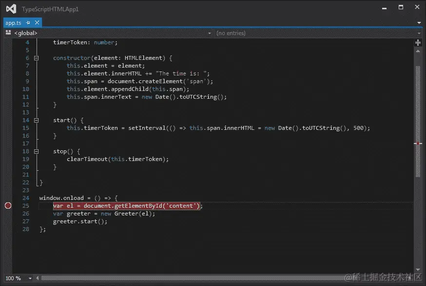 在 Visual Studio 中调试