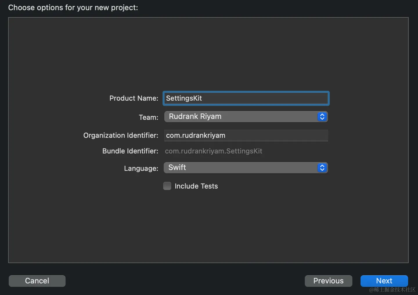 Initial Framework Info for Xcode