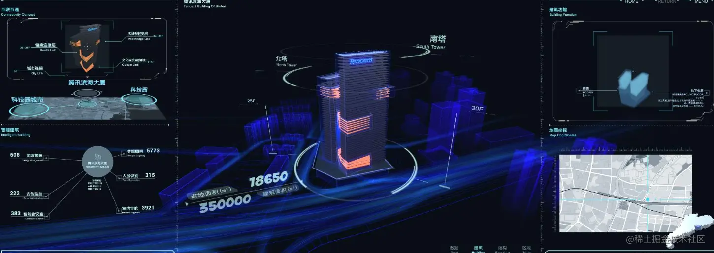 实时3D可视化在智慧园区的应用-3dcat实时渲染云平台