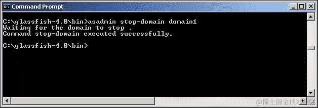 在没有 NetBeans 的情况下管理 GlassFish
