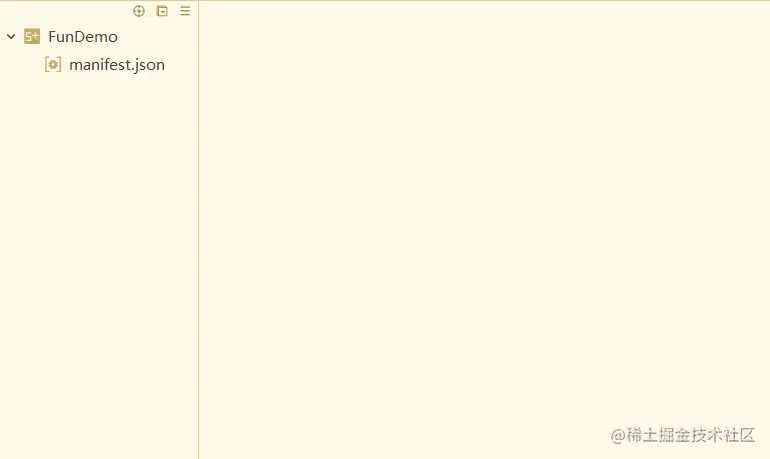 只保留manifest.json文件