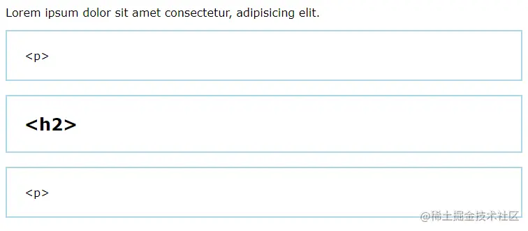 block level elements full page width