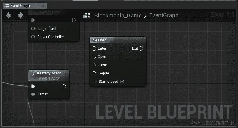关键立方体的拾取和放置