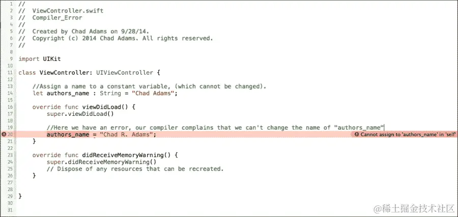 通过示例编译代码