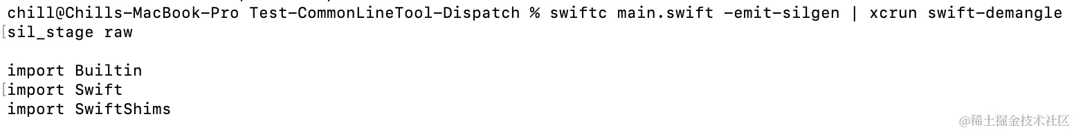 swiftc main.swift -emit-silgen | xcrun swift-demangle.png