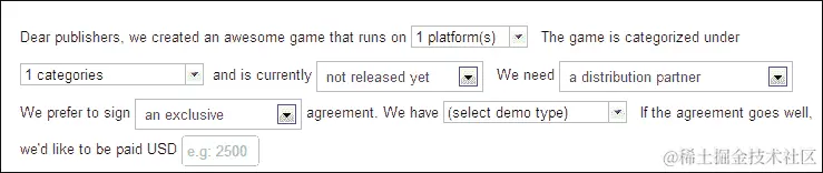 使用 MarketJS 出售分发权