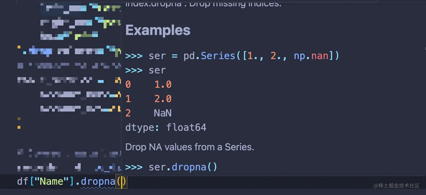 与 Pandas 的 Pylance