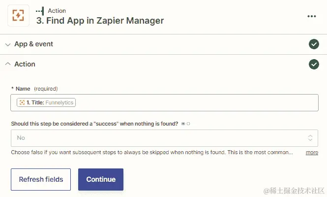 图 12.2 – ﻿自定义查找应用程序搜索动作事件概览