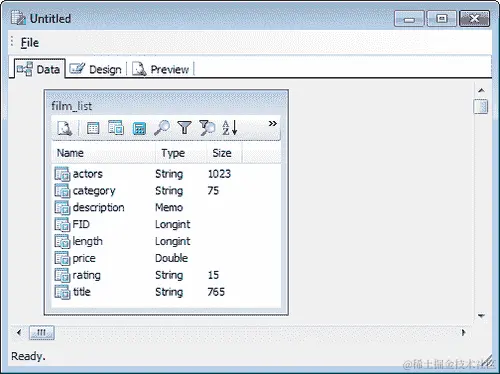 使用查询向导准备数据